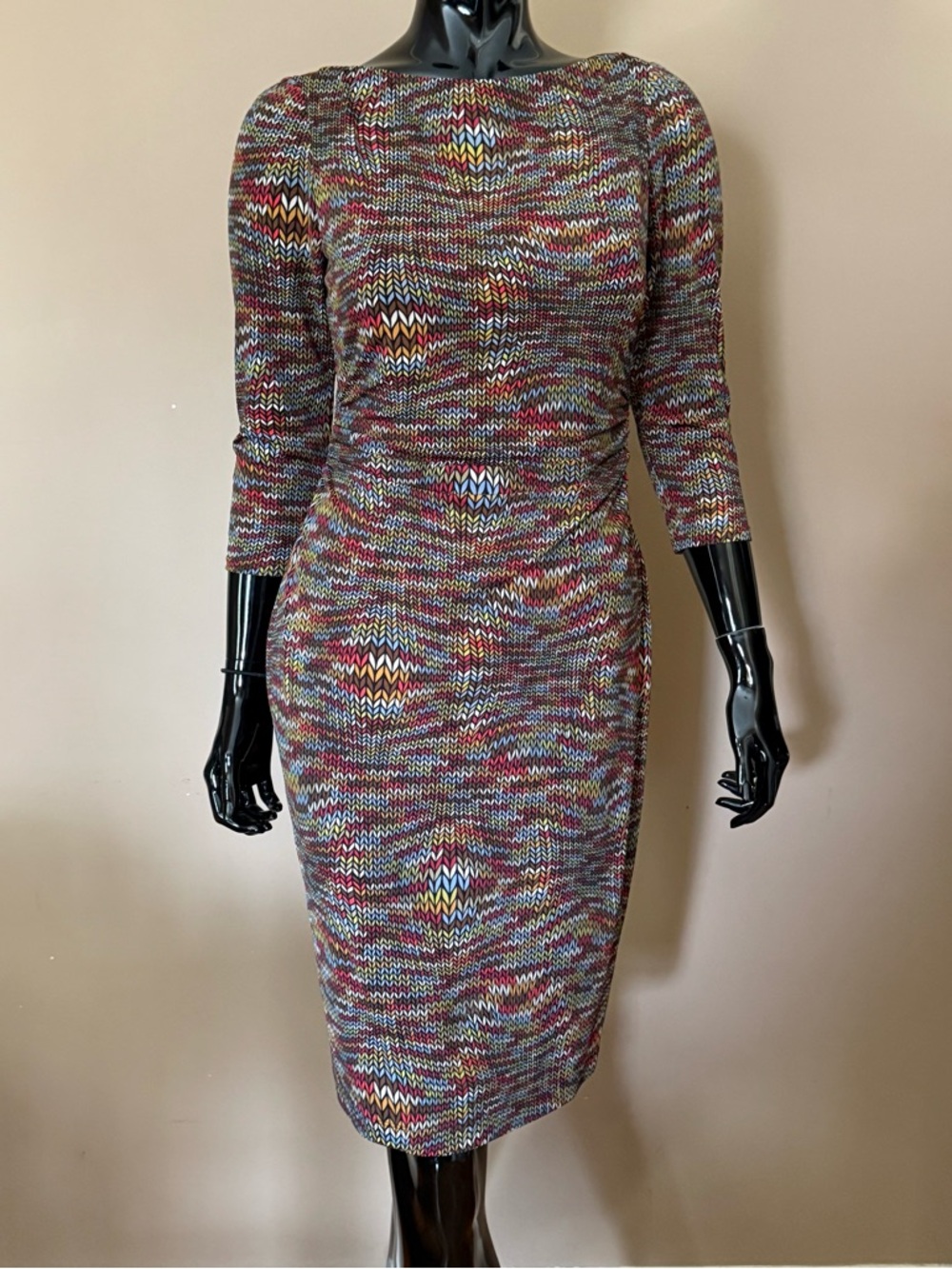 Talbots Missoni-style dress